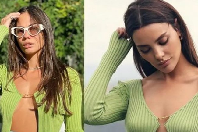 Demet Ozdemir ili Hazal Filiz Kucukkose - kojoj lepše stoji zelena bluza?!