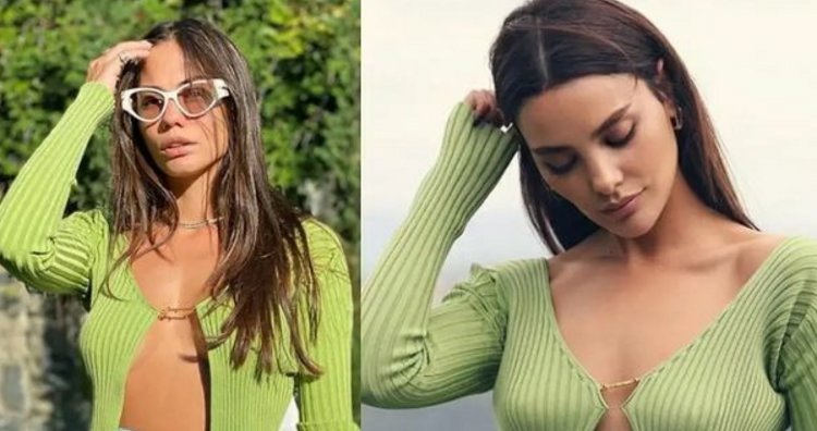 Demet Ozdemir ili Hazal Filiz Kucukkose - kojoj lepše stoji zelena bluza?!