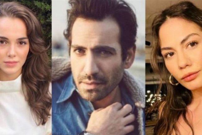Bugra Gulsoy između Demet Ozdemir i Hafsanur Sancaktutan!