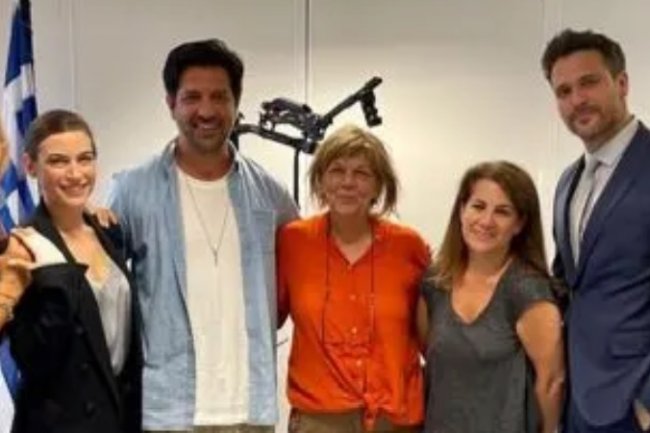 Iznenadjujuća poseta snimanju grčke verzije serije Yargi