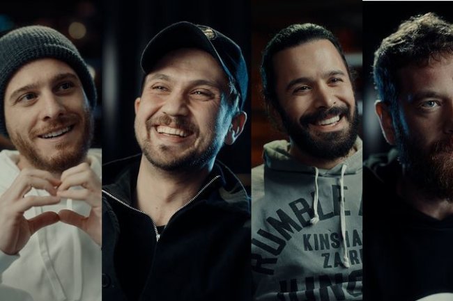 Aras Bulut Iynemli, Baris Arduc, Engin Ozturk i Kerem Bursin u istom projektu