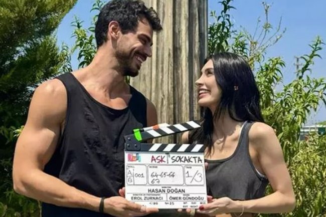 Burcu Kiratli i Hasan Denizyaran u projektu Ask Sokakta