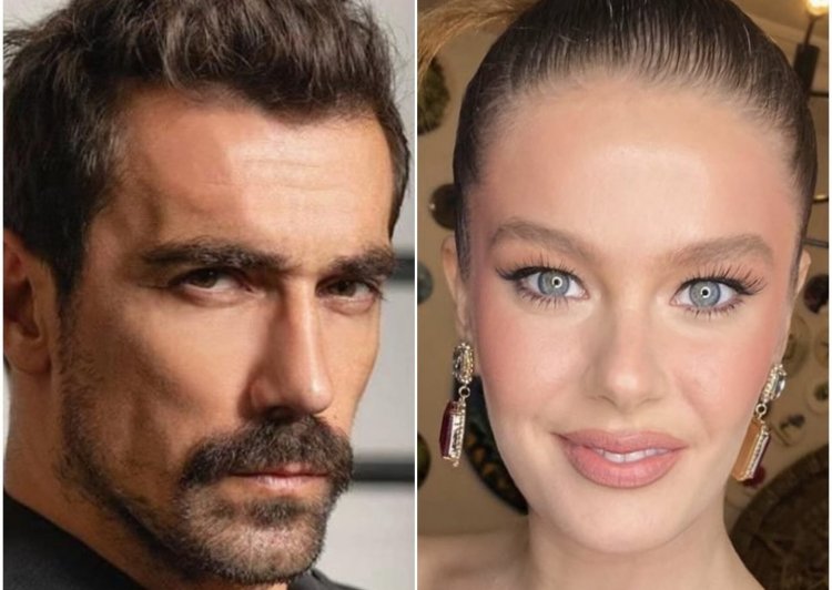 Ibrahim Celikkol i Burcu Biricik u seriji Ayna