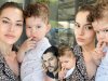 Prelepe slike Fahriye Evcen i njenog sina Karana (FOTO)