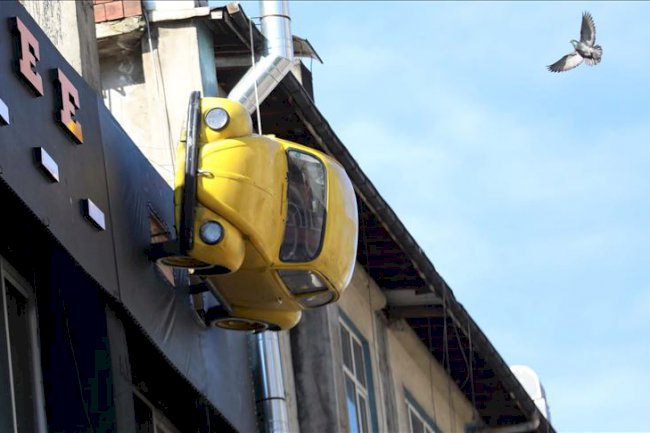 "Bube" na fasadi: Kafeterija posvećena kultnom automobilu