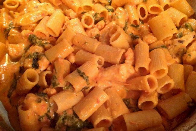 Fiorentinska zapečena pasta - recept