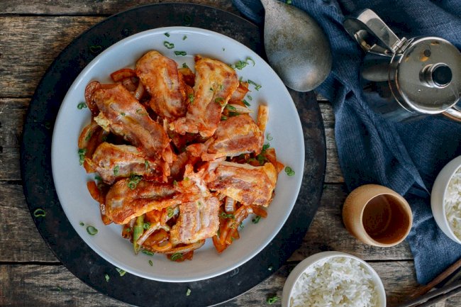 “Leptir” kozice sa slaninom