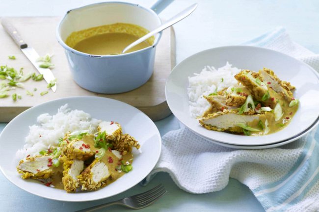 Pileći katsu kari