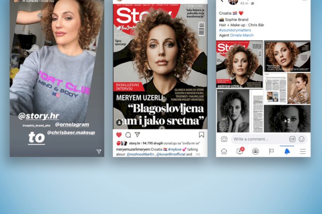 Hurem na naslovnici magazina Story